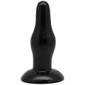Чёрная анальная пробка с тонким кончиком Eroticon 30279 (11,5 см)