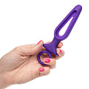 Фиолетовая силиконовая пробка с прорезью California Exotic Novelties Silicone Groove Probe SE-0393-46-2 (10,25 см)