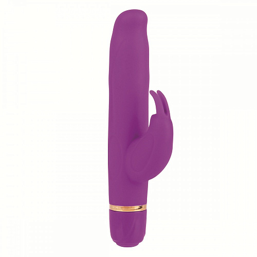 Лиловый вибратор с клиторальной стимуляцией California Exotic Novelties ENTINCE BELLE SE-4734-10-3