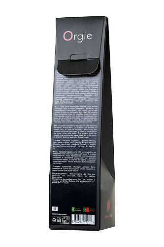 Массажное масло со вкусом клубники ORGIE Lips Massage 21326 (100 мл)