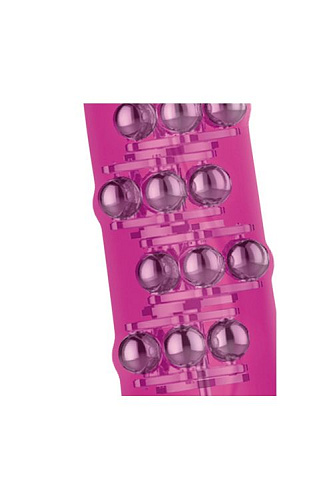 Розовый вибратор-кролик Tonga N 40 RECHARGEABLE DUO VIBRATOR 530040 (24 см)