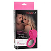 Ярко-розовое эрекционное кольцо California Exotic Novelties Silicone Rechargeable Teasing Tongue Enhancer SE-1841-70-3