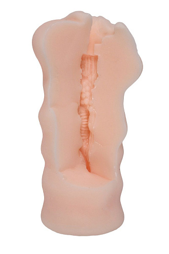 Реалистичный мастурбатор-вагина телесного цвета Real Woman RW72102
