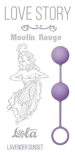 Сиреневые вагинальные шарики Lola toys 3009-04Lola