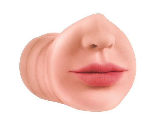 Мастурбатор-ротик телесного цвета Lola toys Hot Babe 2101-02Lola