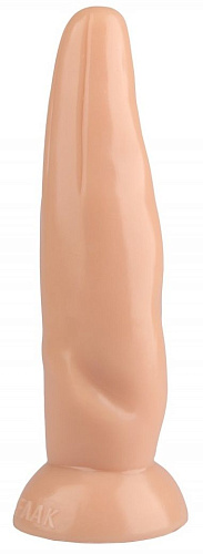 Телесная фигурная анальная втулка Сумерки богов 1017-14 BX DD (22,5 см)