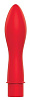 Красный гладкий мини-вибромассажёр Bior toys ST-40190-3 (12,5 см)