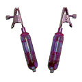 Фиолетовые виброклипсы для груди Seven Creations VIBRATING NIPPLE CLAMPS 2K996CLV