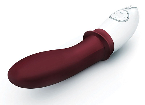Бордовый мужской вибратор Lelo Billy Bordeaux LEL1037 (17,4 см)
