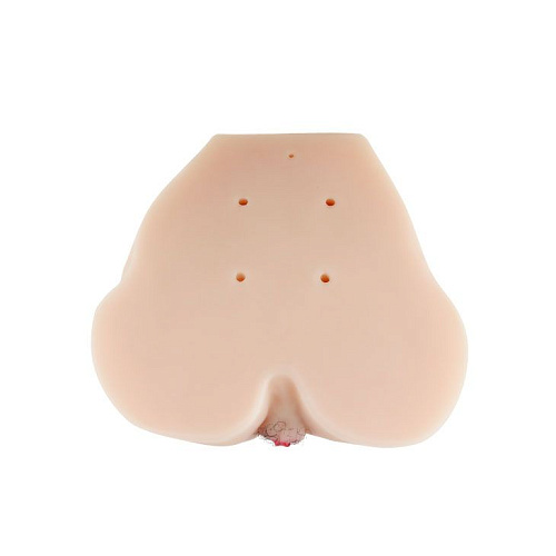 Телесные вагина и анус в натуральную величину с вибрацией и голосом Baile BM-009105-1002