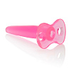 Розовая силиконовая пробка California Exotic Novelties Tee Probes SE-0418-04-2 (12 см)