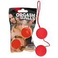 Красные вагинальные шарики Orion Orgazm Balls 05136280000