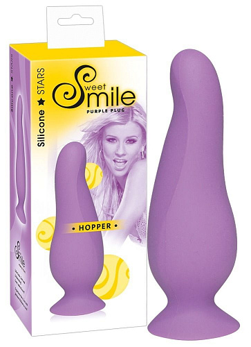 Фиолетовая анальная втулка Orion Smile Hopper 0501131 (10 см)
