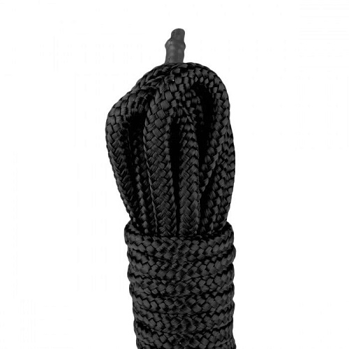 Чёрная веревка для бондажа EDC Wholesale Easytoys Bondage Rope ET247BLK