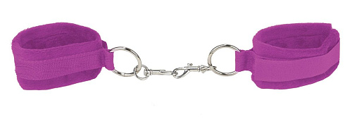 Фиолетовые наручи Shots Media BV Velcro Cuffs Purple OU051PUR