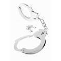 Металлические серебристые наручники Pipedream Designer Metal Handcuffs PD3801-26