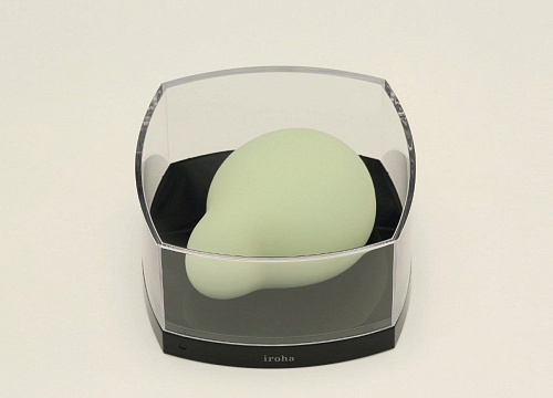 Зелёный вибромассажёр для женщин Tenga IROHA MIDORI IHM-02