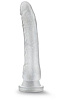 Прозрачный фаллоимитатор на присоске Blush Novelties Sweet n Hard 6 BL-12059 (21,6 см)