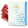 Супертонкие презервативы AMOR Thin 50397 (3 шт)