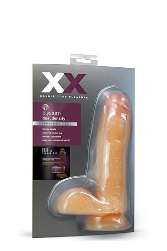 Телесный фаллоимитатор с присоской Blush Novelties Elysium BL-16213