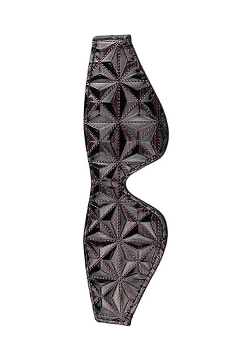 Фиолетово-чёрная маска Dream Toys BLAZE BLINDFOLD PURPLE 21273