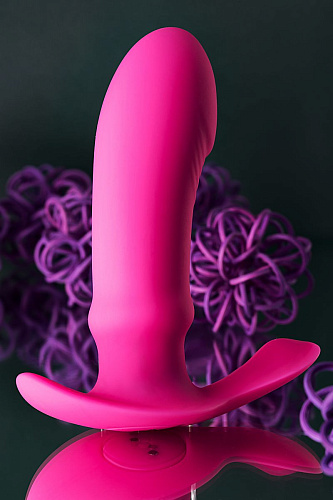 Розовая силиконовая вибровтулка Nalone Marley CS-BO15 (12,5 см)