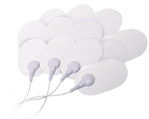 Набор из 12 накладок Pipedream Shock Therapy Replacement Pads PD3723-01