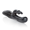 Чёрный вибромассажёр California Exotic Novelties Coco Love Bunny SE-2933-05-3 (21 см)