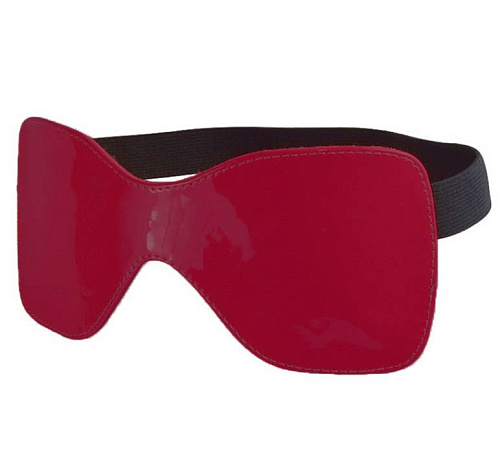 Бордовая лаковая маска на резинке Sitabella 5037-220