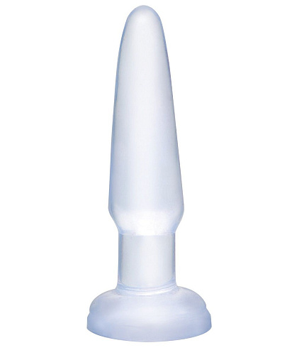 Прозрачная анальная пробка Pipedream Beginners Butt Plug PD4267-20 (10,9 см)