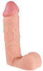 Огромный фаллоимитатор телесного цвета NMC LITTLE DICK 111658 (28 см)