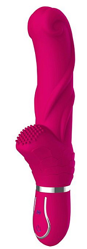 Ярко-розовый вибратор Dream Toys 10-SPEED PINK PERFECTION 21475 (22 см)