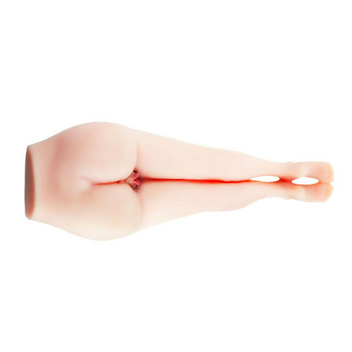 Мега-мастурбатор телесного цвета с ножками Baile Passion Lady BM-009129