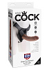 Коричневый страпон на трусиках Pipedream Strap-on Harness Cock (20,3 см)