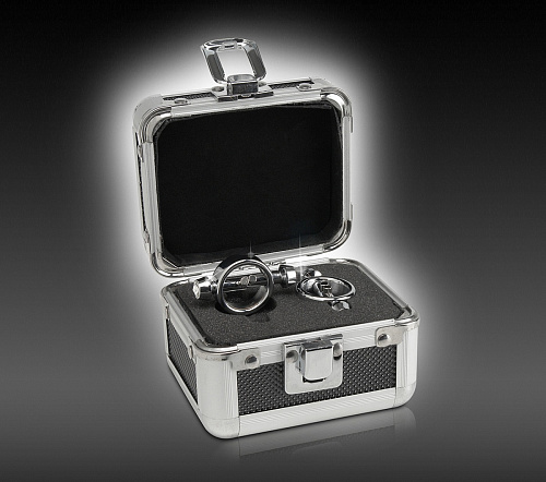 Зажимы для сосков в чемоданчике Pipedream METAL WORX PD2371-00