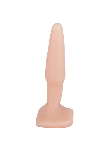 Анальный cтимулятор на подставке телесного цвета Сумерки богов 500-04 BX DD (9 см)