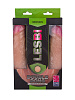 Двусторонний фаллос телесного цвета из неоскина LOVETOY (А-Полимер) Lesbi 051303 (47,8 см)