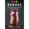 Коричневая анальная пробка для фистинга O-Products Heroes #22 Brown 115-HE48 (17 см)