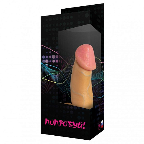 Телесный фаллоимитатор-реалистик с присоской Сумерки богов №7 201-07 BX DD (14,5 см)