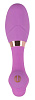Сиреневый вибратор с золотистой каймой Orion 0585203 (13,5 см)