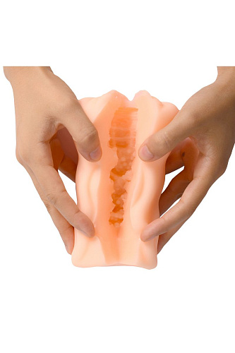 Телесный мастурбатор-вагина Xise XS-MA60057