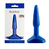 Синий анальный стимулятор Lola toys Small Anal Plug 510252lola (12 см)