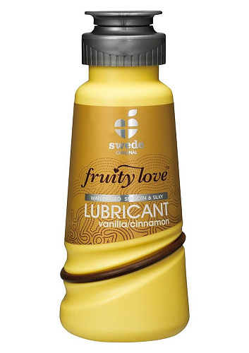 Лубрикант на водной основе с ароматом ванили и корицы Swede Lube Vanilla Cinnamon FLL-VAC-100-165 (100 мл)