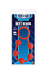 Красная анальная цепочка Dream Toys MENZSTUFF BUTT BEADS 20905 (23 см)