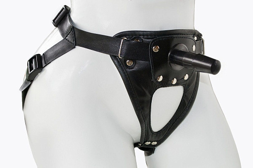 Страпон телесного цвета с регулируемыми трусиками LOVETOY (А-Полимер) 734103 (15,7 см)