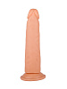 Податливый фаллоимитатор телесного цвета на присоске LOVETOY (А-Полимер) 107100 (16,5 см)