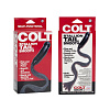 Чёрный анальный фаллос с хвостиком California Exotic Novelties COLT Stallion Tail Smooth SE-6901-10-3