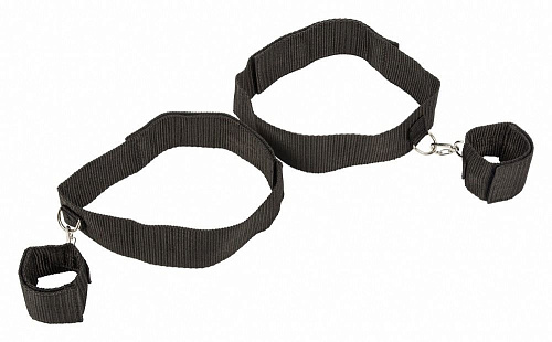 Оковы на цепочке Bondage Collection Thigh and Wrist Cuffs Lola toys 105401Lola