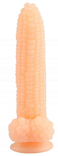Телесный фаллоимитатор-кукуруза на присоске Сумерки богов 1015-23 BX DD (20,5 см)
