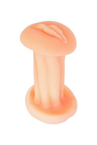 Надувная секс-кукла телесного цвета с реалистичными вставками ToyFa 117012